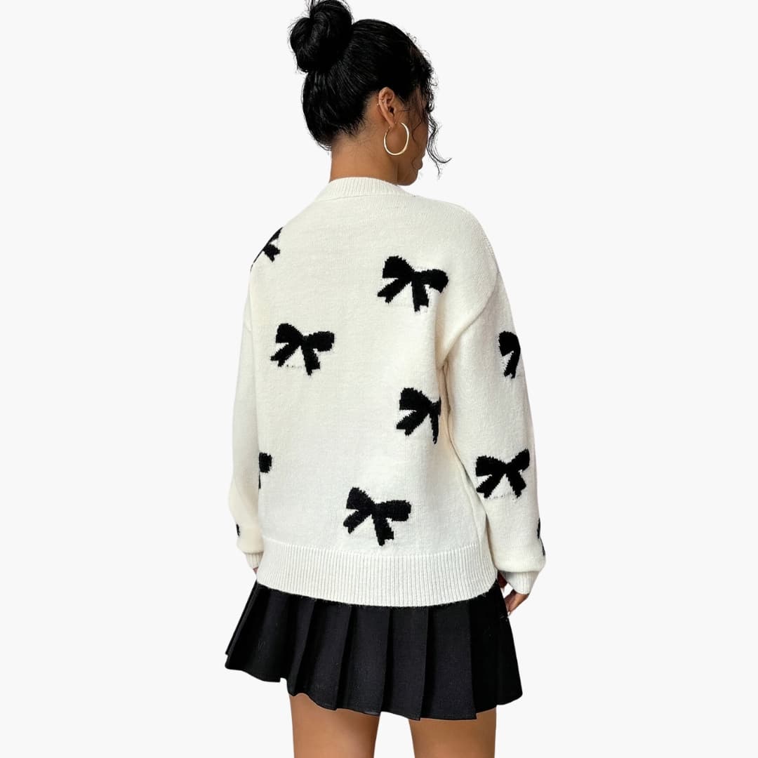 Dames Trui met Strikpatroon