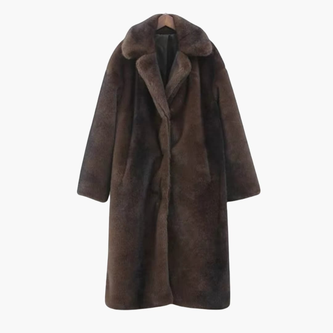 Damesjas met staande kraag en lange mouwen